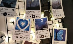 Gird Wall Photo Frame ( + 5 paintings)