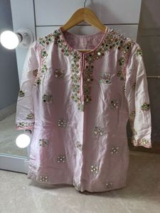 2 Piece Set Of Mirror Work Suit