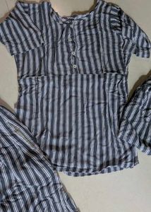 Cord Sett With Mini Skirt  Of 6 Year Girl
