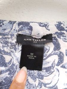 Cotton Floral Branded Top.