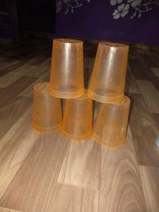 Plastic Glasses(Set of 5)