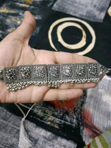 Oxidised Choker Set