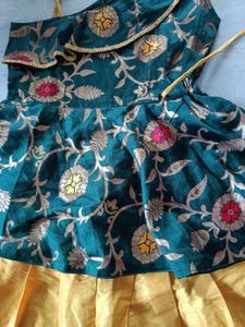 Red &amp; Gold Festive Dress (combo)