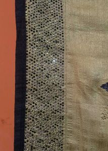 SWAROVSKI WORK PARTYWEAR OLIVE SAREE