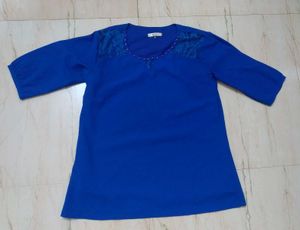 Elegant Blue Kurta