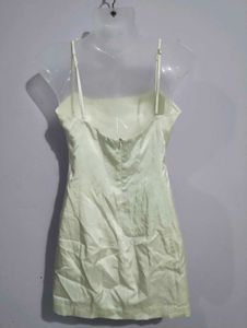 ZARA SILK SHORT DRESS