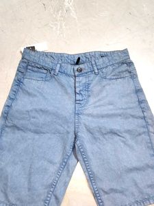 Light Wash Denim Shorts