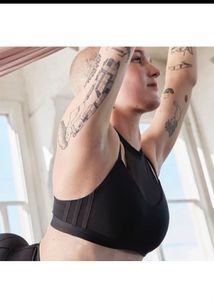 Adidas ALL ME 3-STRIPES MESH BRA