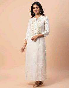 Elegant Embroidered Kurta