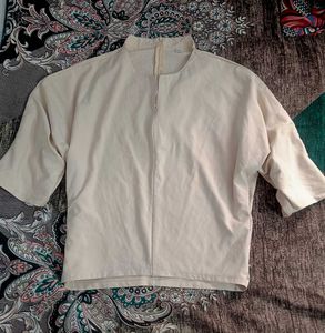 Beige Top - Casual Style