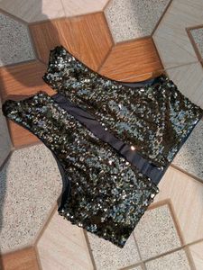 H&m Sequins Top