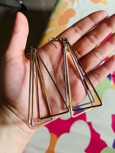 Geometric Drop Earrings