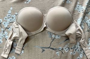 Strapless Beige Bra