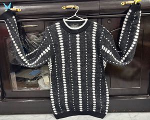 Striped Knit Sweater