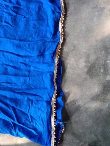 gown with unique style sleeve