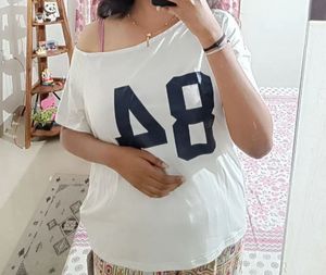 Lucky Number 84 T-shirt From Savana
