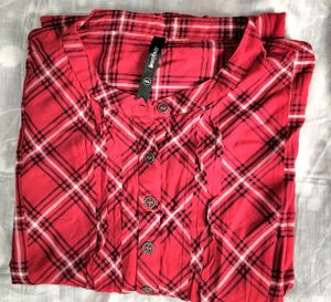 Red Tunic Kurti