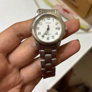 Casio Silver Watch