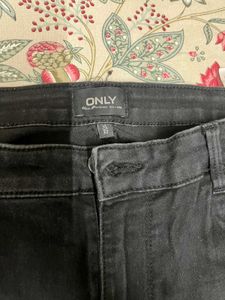 Black Straight Leg Jeans