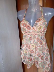 Floral Halter Top