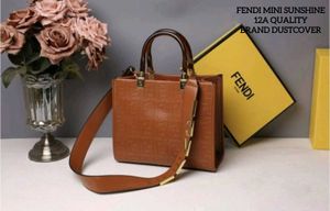 FENDI MINI SUNSHINE TOTE BAG WITHOUT BOX