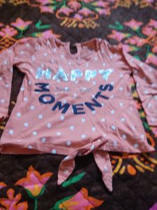 Cute Floral Girls Top