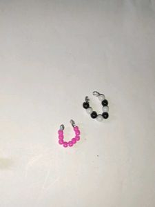 Evil Eye Beaded Bracelet Set + 2 nose rings free