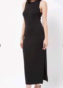 Chic Black Midi Dress