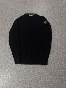 Stone Island Black Knit Sweater