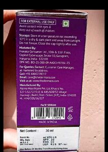 The Derma Co. Niacinamide Face Serum