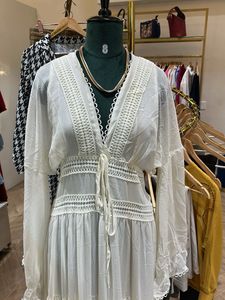 Fairy Flowy White Dress