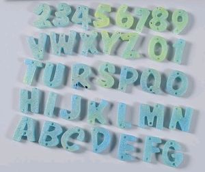 Eenfnety ™ A To Z Alphabetical  Resin Letters For Decoration