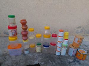 Plastic Storage  Containers Different Sizes