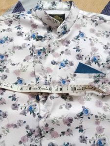 Floral Print Waistcoat