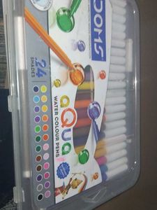 DOMS Aqua Water Colour Pens - 24 Shades