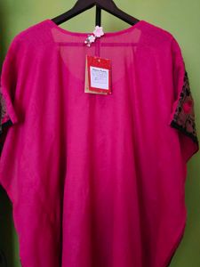Maya Linen Cotton Kaftan New With Tags