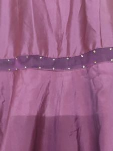 Beautiful Ethic Wear Gown M Size Wine Colour