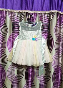 Rainbow Baby Frock