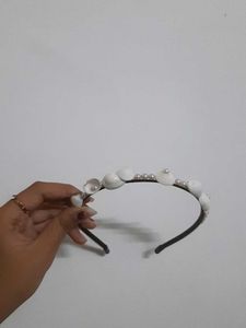 HANDMADE SEASHELL PEARL HAIRBAND