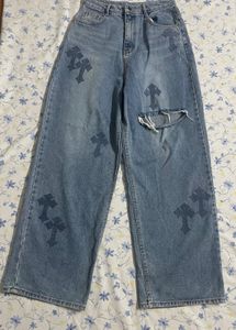 Baggy Y2k Cross Jeans