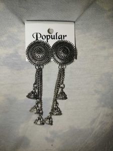 Boho Jhumka Earrings