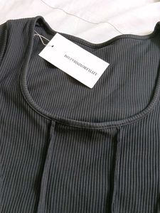 Dramatic Sleeves Crop Top