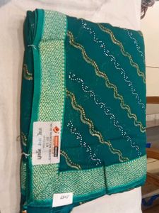sea Green  Saree