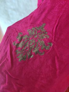Magenta/Fusha Highlow Kurta