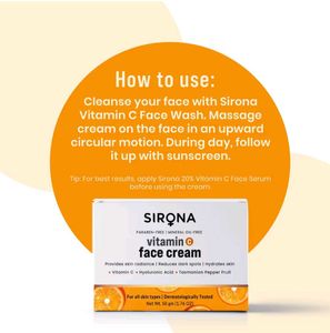 Sirona Vitamin C Face Cream