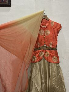 Elegant ethnic gown Set