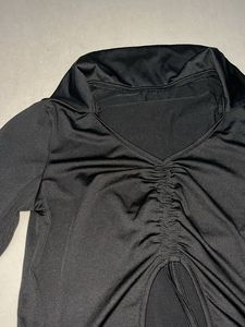 Black Long Sleeve Top