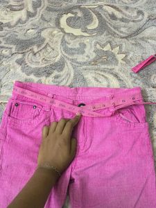 Pink Corduroy Pants