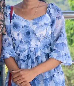 Floral Print Midi Dress