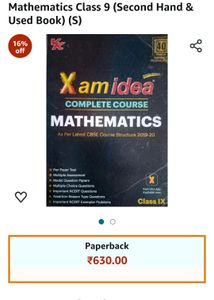 Xam Idea Mathematics Class IX 📚